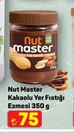 Nut Master Kakaolu Yer Fistigi Ezmesi 350G