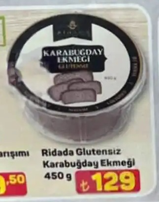 Ridada Glutensiz Karabuğday Ekmeği 450 G