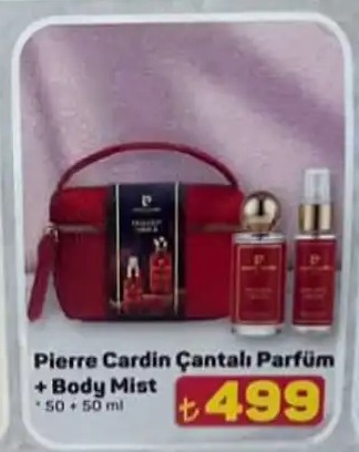 Pierre Cardin Çantali Parfüm + Body Mist 50 + 50 Ml