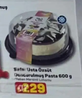 Usta Özsüt Donculmuş Pasta 600G