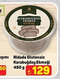 Ridad Glütensiz Karabuğday Ekmeği 450G