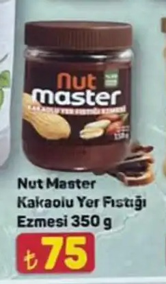 Nut Master Kakaolu Yer Fıstığı Ezmesi 350 G