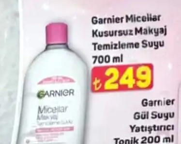 Garnier Micellar Kusursuz Makyaj Temizleme Suyu 700 Ml