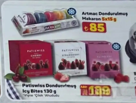 Patiswiss Dondurulmuş Icy Bites 130 G