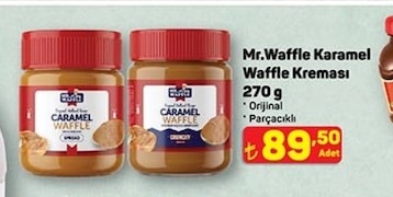 Mr. Waffle Karamel Waffle Kreması 270G
