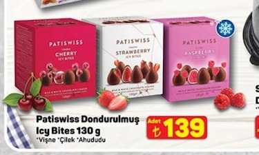 Patiswiss Dondurulmuş Icy Bites 130G