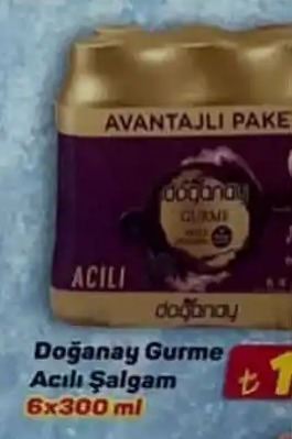 Doğanay Gurme Acılı Şalgam 6X300Ml