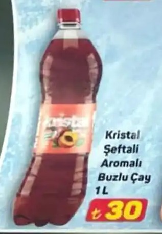 Kristal Şeftali Aromalı Buzlu Çay 1L