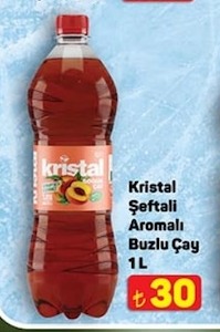 Kristal Şeftali Aromalı Buzlu Çay 1 L