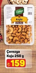 Çerezya Kaju 250 G