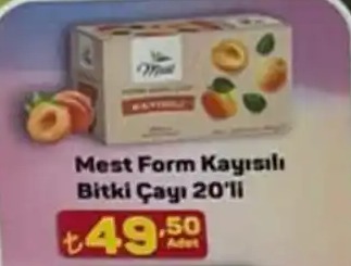 Mest Form Kayısılı Bitki Çayı 20'Li