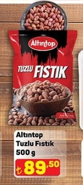 Altıntop Tuzlu Fıstık 500 G