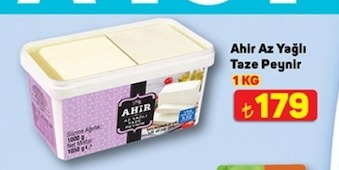 Ahir Az Yağlı Taze Peynir 1 Kg