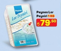 Peynes Lor Peyniri 1Kg