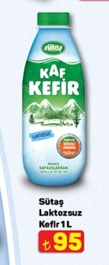 Sütaş Laktozsuz Kefir 1L