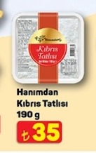 Hanimdan Kibris Tatlisi 190G