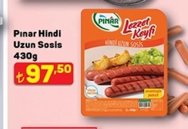 Pınar Hindi Uzun Sosis 430G