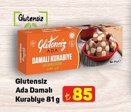 Glutensiz Ada Damalı Kurabiye 81 G