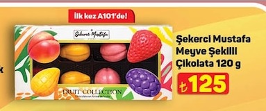 Şekerci Mustafa Meyve Şekilli Çikolata 120 G