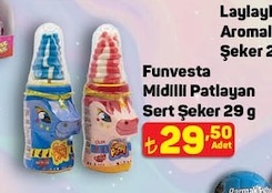Funvesta Midilli Patlayan Sert Şeker 29G
