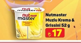 Nutmaster Muzlu Krema & Grissini 52G