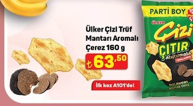 Ülker Çizgi Truff Mantarı Aromalı Çerez 160G