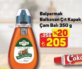 Balparmak Balkovan Çam Balı 350G