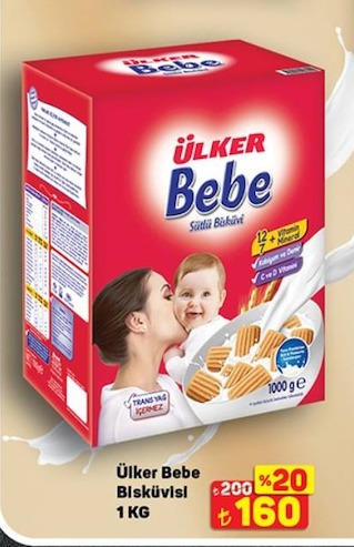 Ülker Bebe Bisküvisi 1 Kg