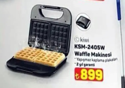Kiwi Ksm-2405W Waffle Makinesi
