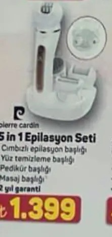 Pierre Cardin 5 In 1 Epilasyon Seti