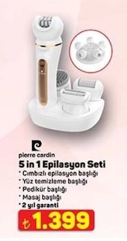 Pierre Cardin 5 In 1 Epilasyon Seti