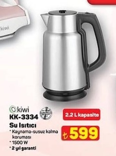 Kiwi Kk-3334 Su Isıtıcı