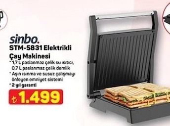 Sinbo Stm-5831 Elektrikli Çay Makinesi