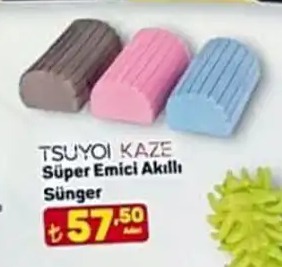 Tsu'Yoi Kaze Süper Emici Akıllı Sünger