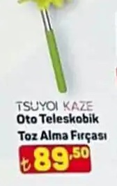 Tsuyoi Kaze Oto Teleskobik Toz Alma Fırçası