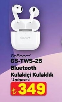 Gosmart Gs-Tws-25 Bluetooth Kulakiçi Kulaklık