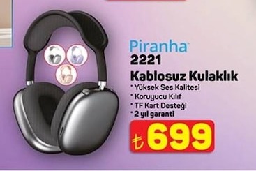 Piranha 2221 Kablosuz Kulaklık