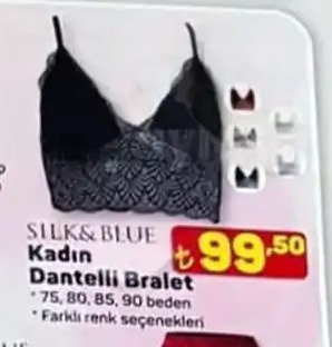Silk&Blue Kadın Dantelli Bralet