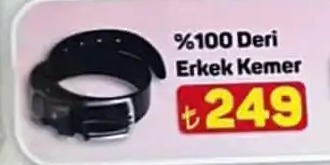 %100 Deri Erkek Kemer
