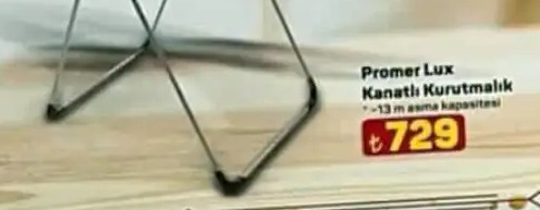 Promer Lux Kanatlı Kurutmalik