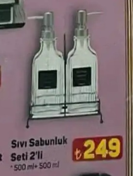 Sivi Sabunluk Seti̇ 2'Li̇ 500 Ml + 500 Ml