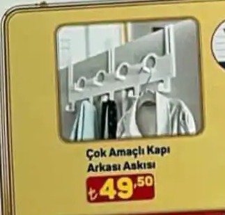 Çok Amaçli Kapi Arkasi Askisi