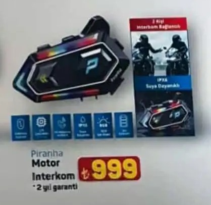 Piranha Motor Intercom
