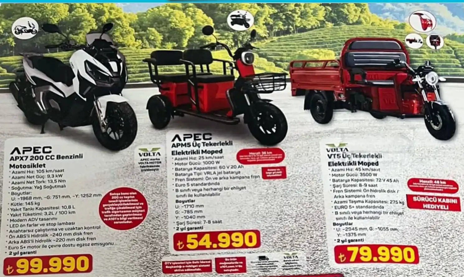 Apec Apx7 200 Cc Benzinli Motosiklet