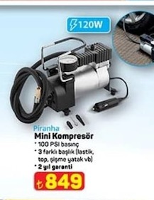 Piranha Mini Kompresör