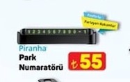 Piranha Park Numaratörü