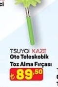 Tsuyoi Kaze Oto Teleskobik Toz Alma Fırçası
