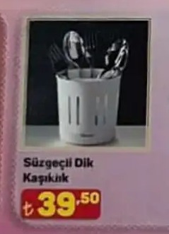 Süzgeçli Dik Kaşıklık