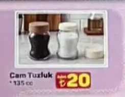 Cam Tuzluk 135 Cc