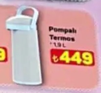 Pompalı Termos 1.9L